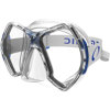 Oceanic Cyanea 2 Window Mask Clear/Ocean Blue